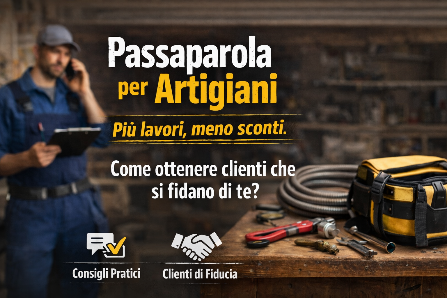 Passaparola per artigiani: come ottenere più lavori senza abbassare i prezzi